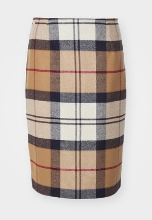 Barbour ROSA SKIRT - Kokerrok - hessian tartan