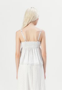 Hollister Co. BARE FEMME BABYDOLL - Top - white