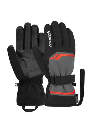 PRIMUS R TEX XT - Fingervantar - granite   fluo red