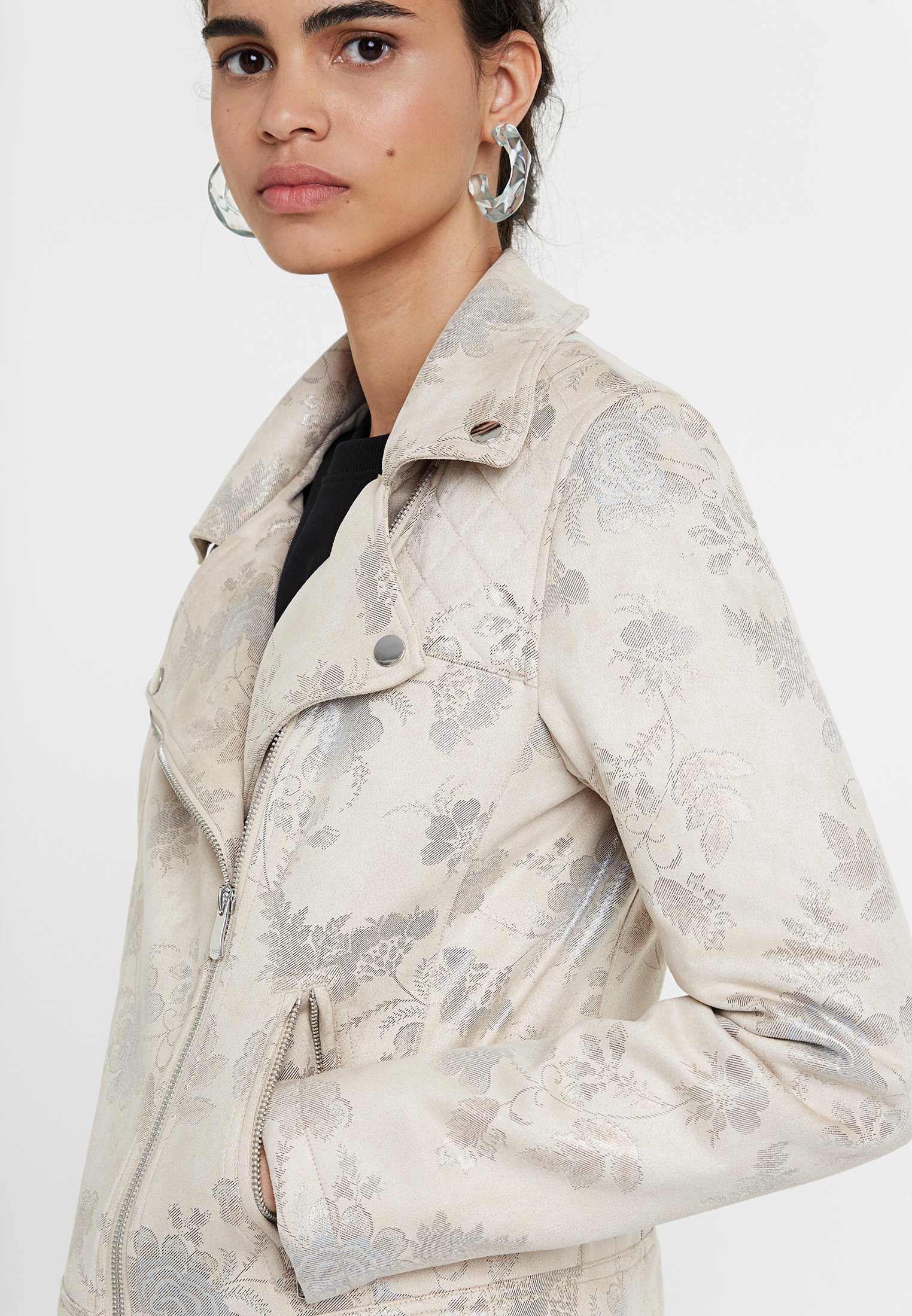 Desigual CHAQ ASTRID Kavaj white Zalando.se Desigual Jeansjacka white Zalando.se