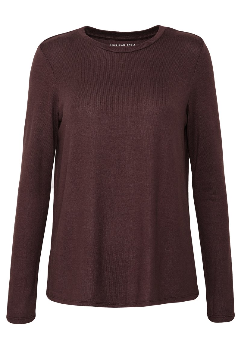 AMERICAN EAGLE Longsleeve bordeauxrood AMERICAN EAGLE Longsleeve bordeauxrood