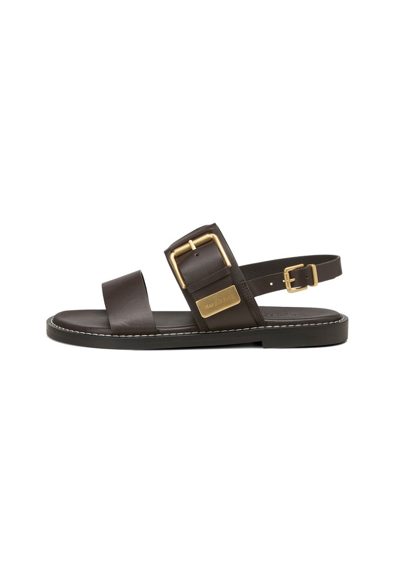 Marc O'Polo Riemensandalette - dark chocolate