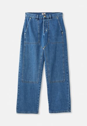 SELVEDGE DOUBLE KNEE - Laza szabású farmerek - archive wash