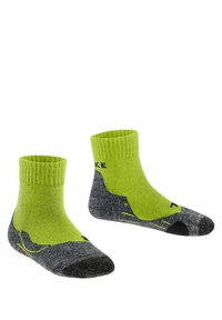 FALKE TK2 SHORT TREKKING MEDIUM CUSHIONING - Calcetines de deporte - lime