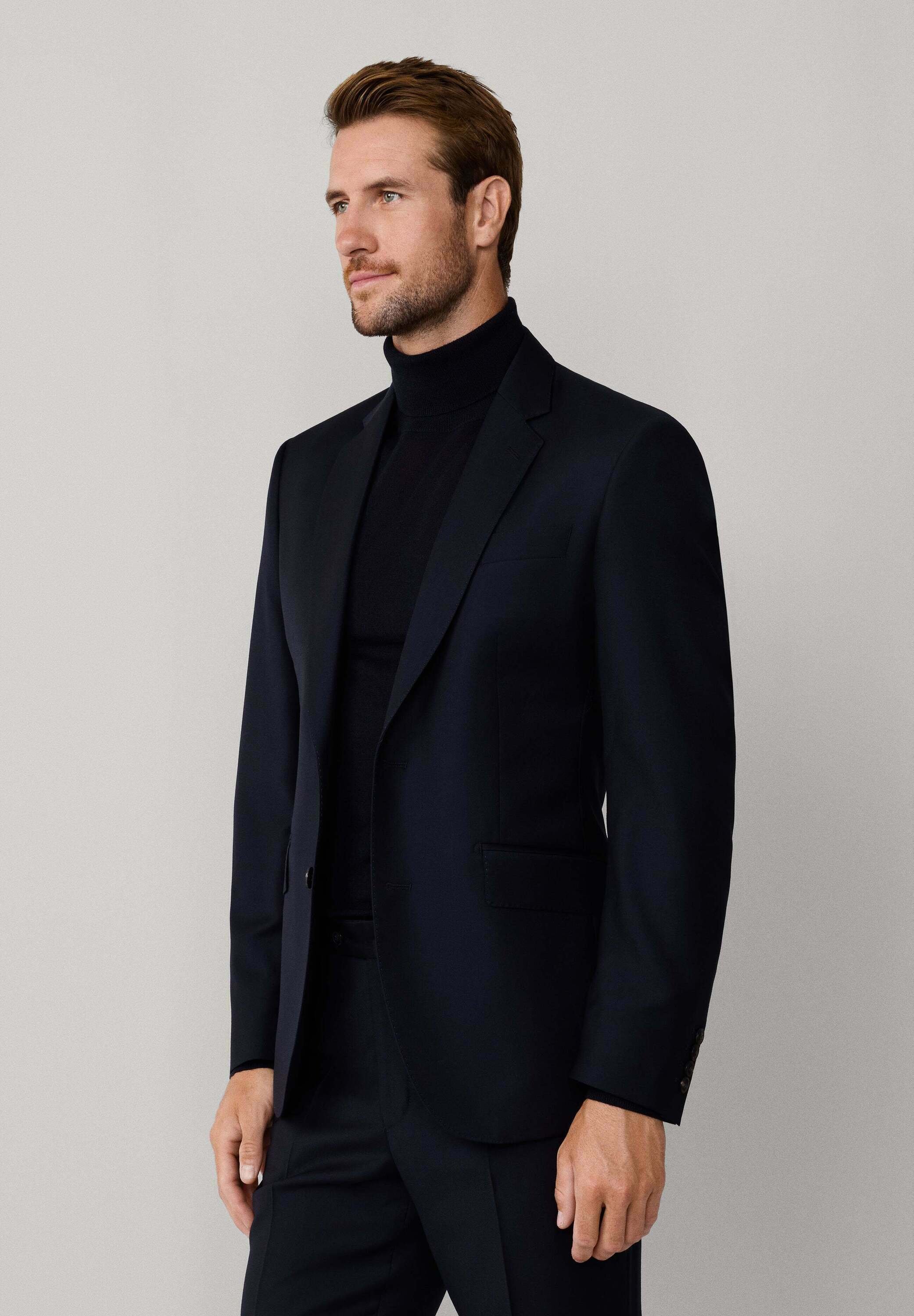 Hackett London Suit jacket - midnight blue/blue - Zalando
