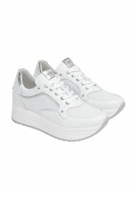 NeroGiardini PLATFORM - Sneakers basse - bianco