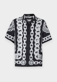 INFORMAL SHIRT MEDUSA CHAINS - Krekls - black/silver-coloured