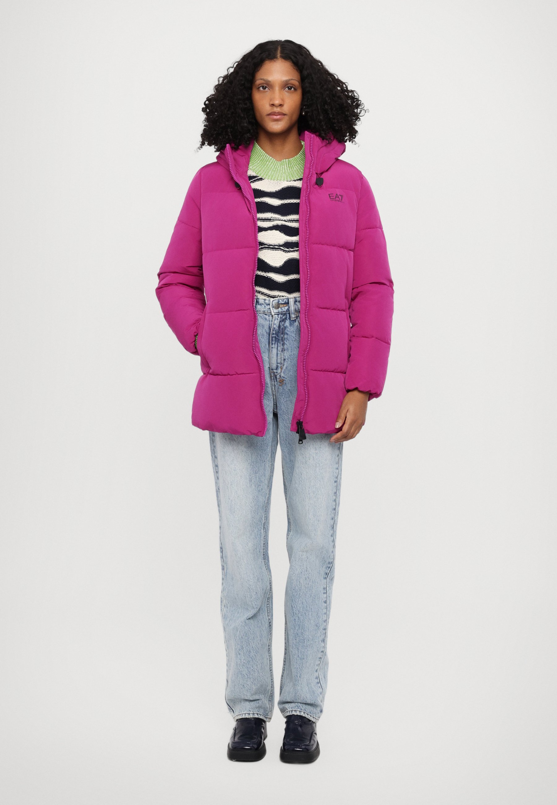 EA7 Emporio Armani CABAN - Winter jacket - hollyhock/berry - Zalando