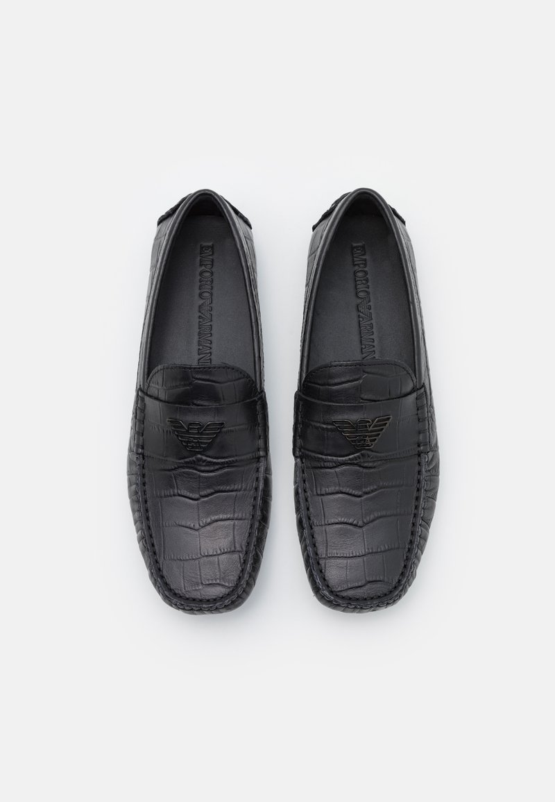 Herren Slipper | Emporio Armani Slipper black/schwarz - XJ17390 Herren Slipper | Emporio Armani Slipper black/schwarz - XJ17390