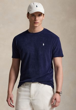 CLASSIC FIT TERRY T-SHIRT - Βασικό μπλουζάκι - newport navy