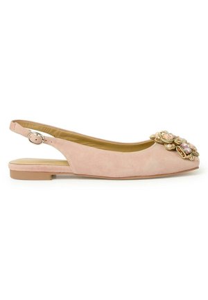 Ballerines à brides arrière - light pink
