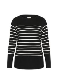 Unselected, black w. chalk stripe