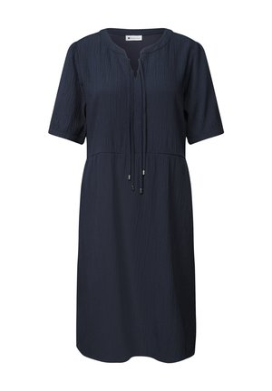 Street One, KNIELANGES KLEID MIT SCHLEIFENDETAIL - Robe de jour - darkest blue