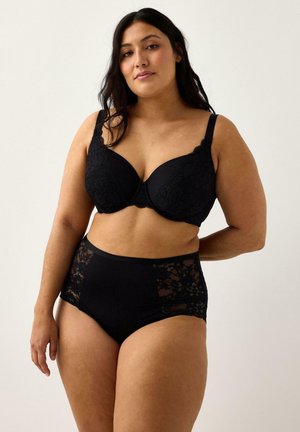 DAHLIA - Kaarituelliset rintaliivit - black