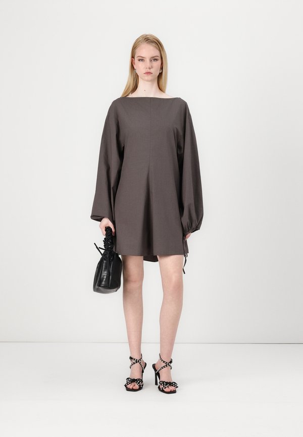 NILE DRESS - Shirt dress - dark mole4