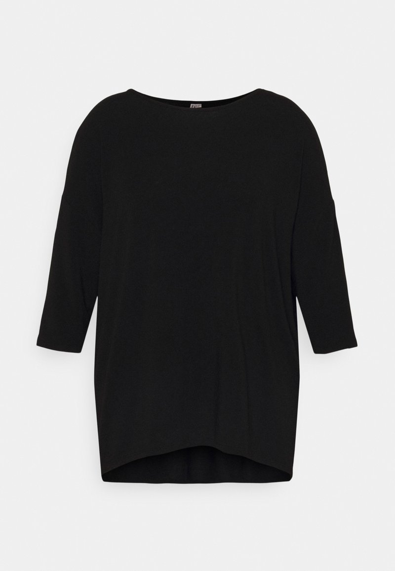 ONLY Carmakoma CARLAMOUR 3/4 - Langarmshirt - black/schwarz 