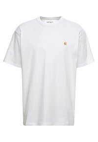 CHASE - T-shirt - bas - white/gold