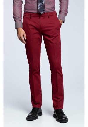 Chinos - dark red