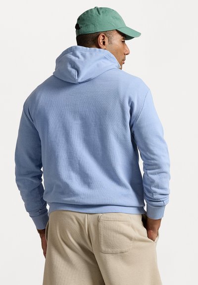 Polo Ralph Lauren Big & Tall LOOPBACK FLEECE HOODIE - Sportinis megztinis - light blue
