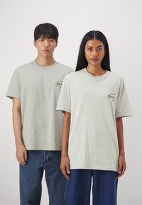 Tommy Jeans SIGNATURE - Camiseta básica - faded willow