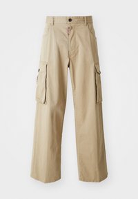 LOOSE PANT - Pantalones cargo - beige