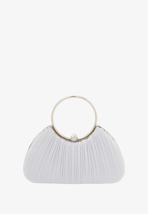 faina Clutches - silver coloured