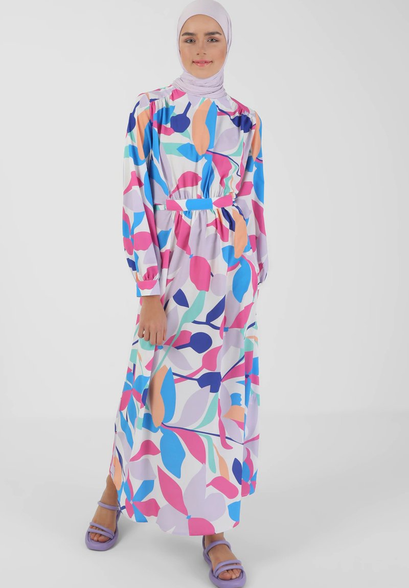 Modanisa Maxi-jurk blauw