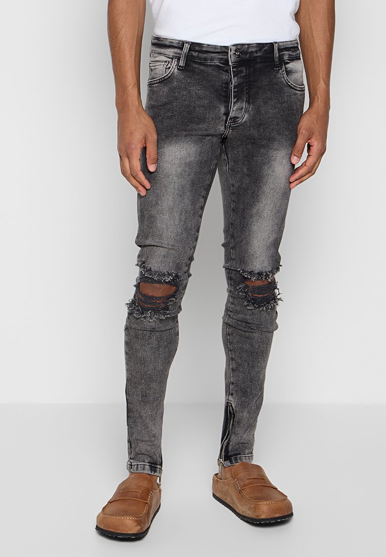 2Y Premium Jeans Skinny Fit zwart