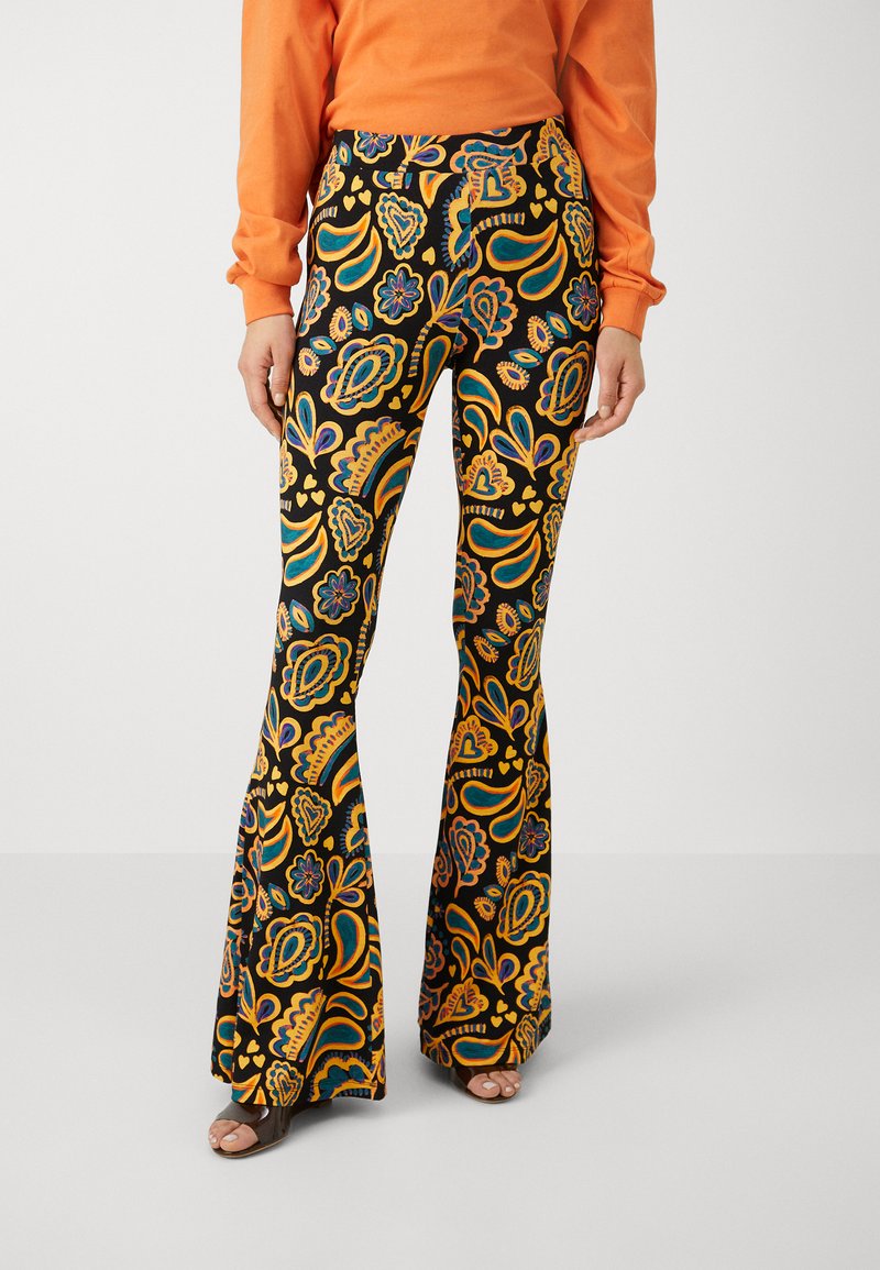 Stieglitz PEGGY FLARED Legging multi/meerkleurig Zalando.nl