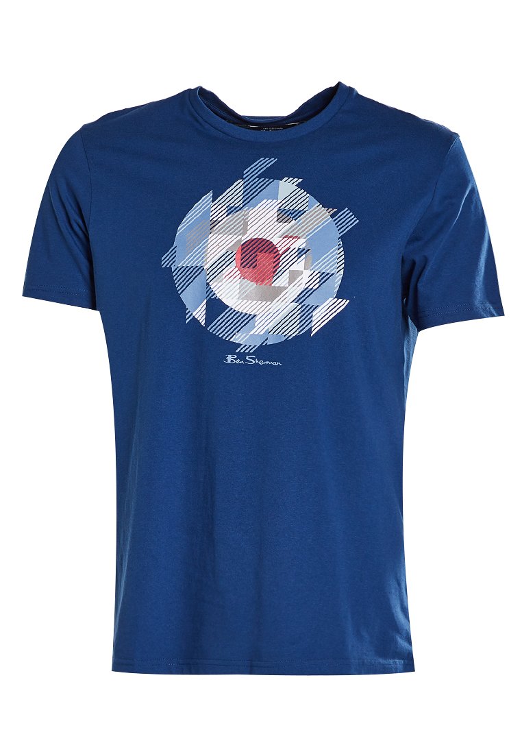 Ben Sherman T-shirt print donkerblauw Ben Sherman T-shirt print donkerblauw