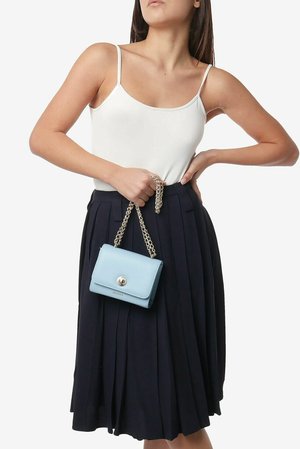 Miriade EDELWEISS - Borsa a mano - azzurro
