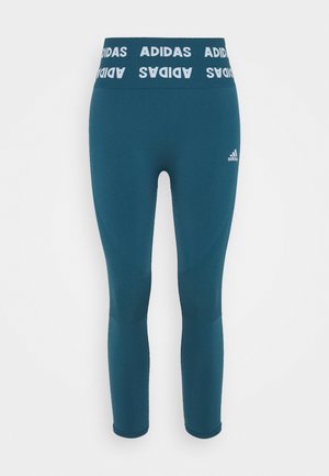 DESIGNED4TRAINING AEROKNIT PRIMEGREEN 7/8 LEGGINGS - Punčochy - wild teal