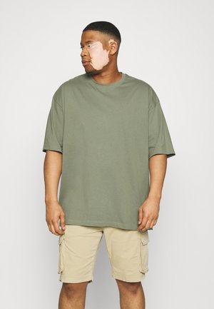 OVERSIZED TEE BIGUNI - T-shirt basic - dusty army