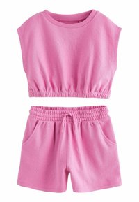 Next - TOWELLING SET REGULAR FIT - Kratke hlače - pink Miniaturna slika 1