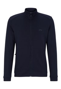 BOSS SKAZ 1 - Sweat zippé - dark blue two/bleu marine