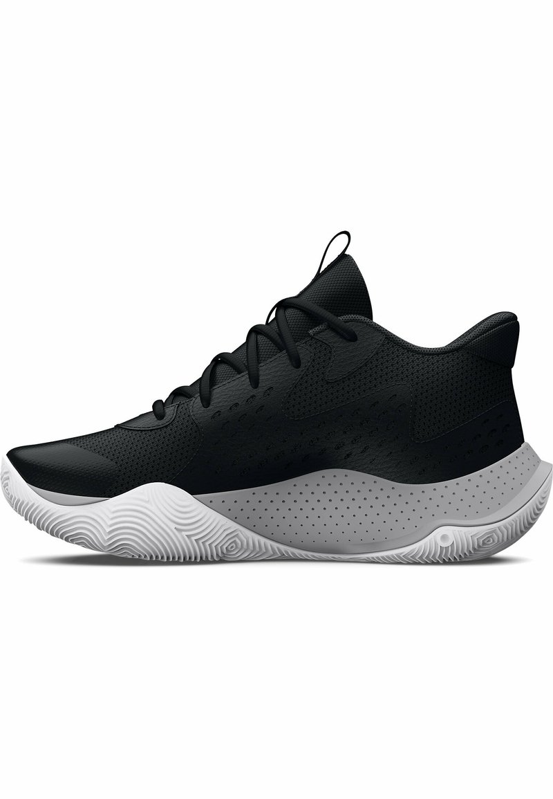 Under Armour PERFORMANCE GS JET 23 - Basketbalschoenen - black/zwart ...