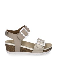 Josef Seibel Sandály na platformě - creme kombi
