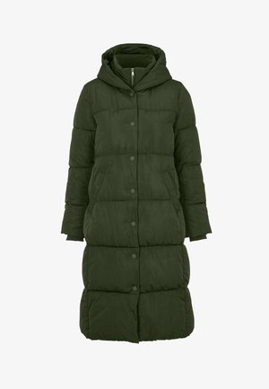 Cellbes of Sweden LONG WITH DOUBLE OPENING - Wintermantel - dark green