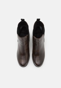 Marco Tozzi Platform ankle boots - mocca