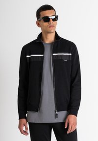 Antony Morato REGULAR FIT - Felpa con zip - black