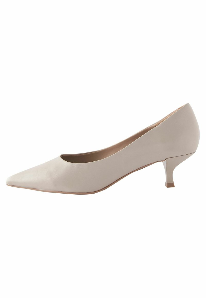 Next FOREVER COMFORT KITTEN HEEL COURT  REGULAR/WIDE FIT - Klasické lodičky na opätku - bone