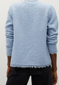 Mango Strickjacke - light blue
