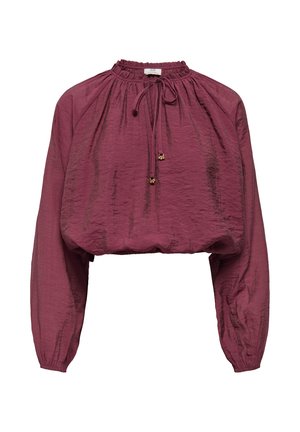 JDY, TOP JDYPAIGE TOP - Pluus - oxblood red