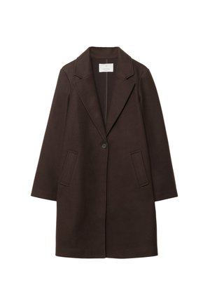Stradivarius NAPPED - Manteau court - mottled brown