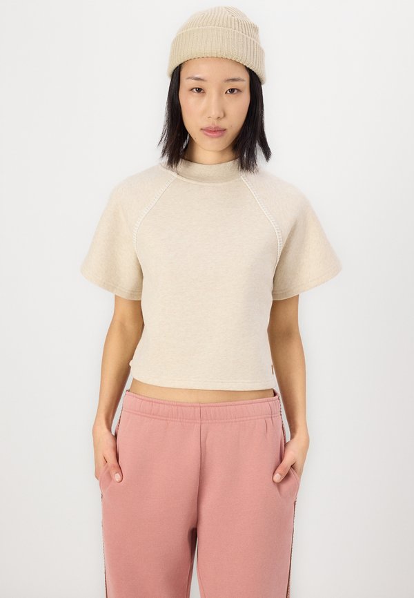 CLASSIC SHORT SLEEVE CREW NECK - Basic T-shirt - beige2