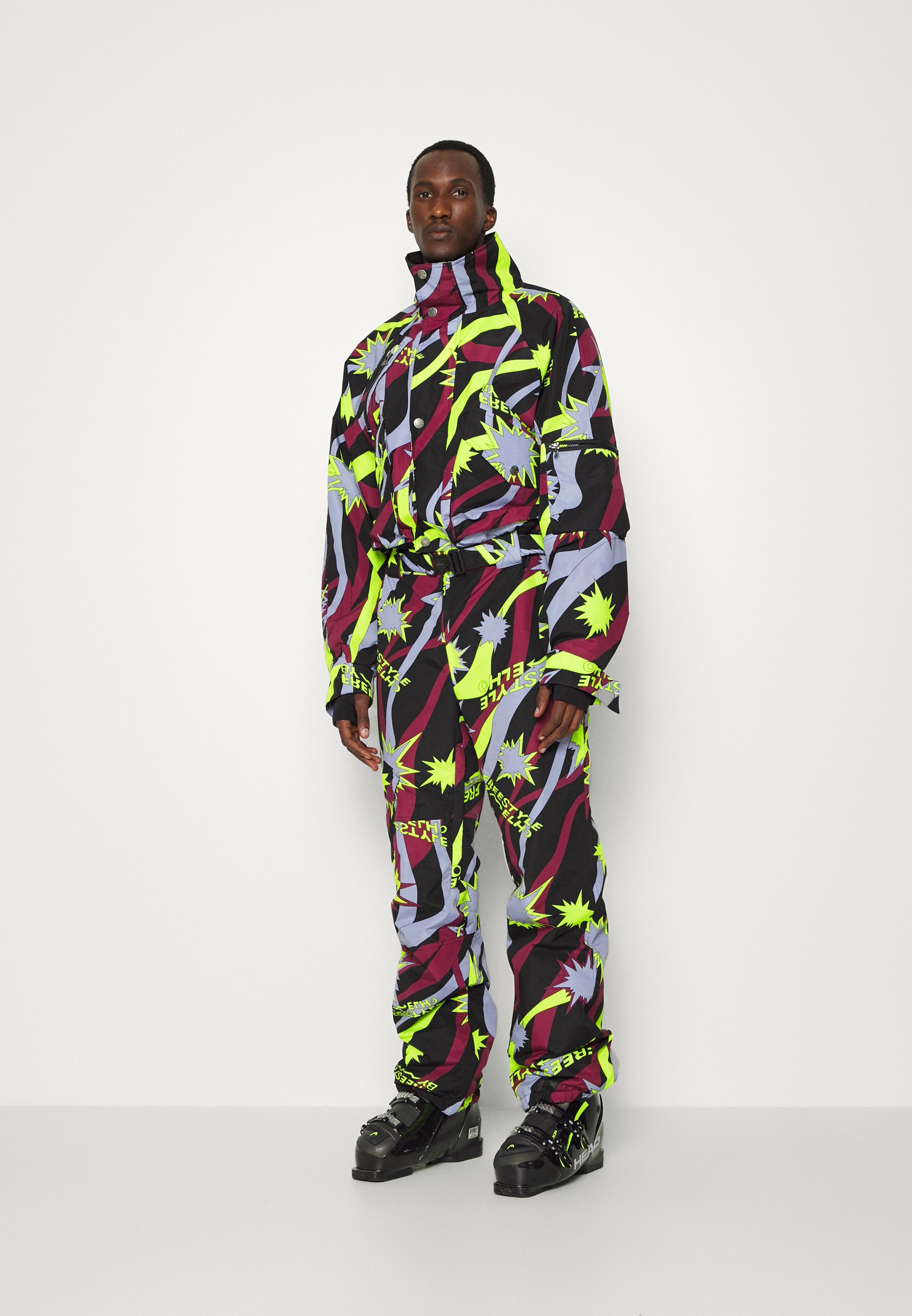 ELHO SNOW SUIT 89 - Pantaloni da neve - black/nero - Zalando.it