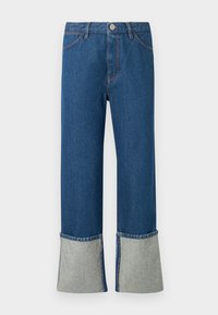 SHAKA STRAIGHT - Tiesaus kirpimo džinsai - dark blue denim