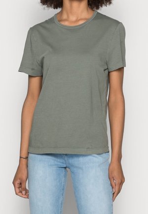 Jednoduché tričko - olive