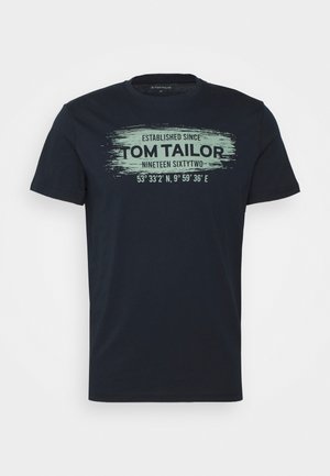T-shirt con stampa - sky captain blue