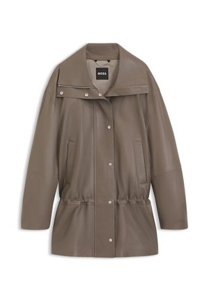BOSS, SALORO - Pitkä takki - brown overflow